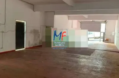 Excelente galpão na vila canero com 330 m² área  terreno, 413 m²  área construída, testada de 10 metros e zoneamento zm. não aceita permutas.  ref 22.272