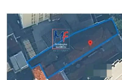 Excelente terreno no Bosque da Saúde, com 266 m² de area , testada de 7 m, 166 m2 a.c.,  ideal para reforma ou novo projeto, com 7 vagas. Agende sua visita! REF 22.311