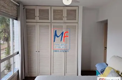 Excelente apto no guarujá/sp, com 101 m² a.u., 2 dormitórios (1 suíte), sala, cozinha, 1 vaga, lazer. prox. av. miguel estefno e praia da enseada (ref 22.348)