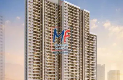 Venda de apartamento  na Vila Anastácio,  2 quartos (1 suíte), salas de estar e jantar, cozinha, terraço, 1 vaga , 61 m² a.u.,  lazer. Agende sua visita! (REF 22.383)