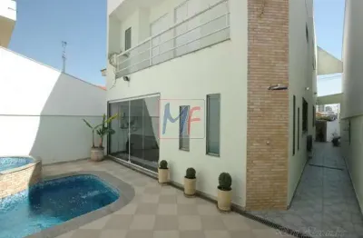 Ref: 807 excelente casa 400m² de a.c. testada 10 m², 4 dorms. ( sendo 2 suítes)  máster c/  hidro, closet e sacada, 8 vgs no bairro: vila mafra.