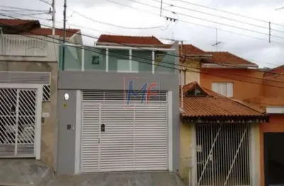 Ref 3.540 - belo sobrado no jd. franca região nobre próximo de santana, 3 dorms, varanda, lavabo, cozinha e copa, 2 vagas e  169 m² a.c.