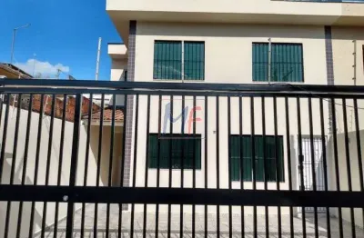 Lindo sobrado localizado vila antonieta, 80m² a.u. ,2 dorms., 3 vagas de garagem, lavabo, quintal. alugado.  agente sua visita e aproveite. ref. 3.821.