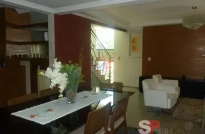 Ref: 4479 - lindo sobrado com 3 suítes, escritório, sala, cozinha, lavanderia, hall de entrada, lavabo, amplo quintal, churrasqueira, 4 vagas.