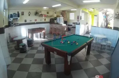 Id 5700 - sobrado 3 dorms, 1 suíte, 3 vagas e salão de festas com mesa de bilhar!