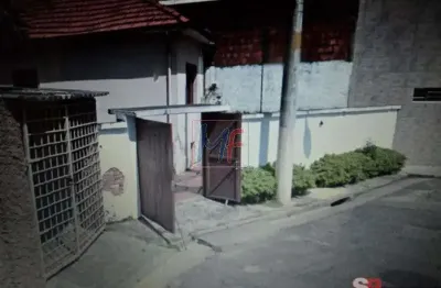 Ref: 5769 - casa para demolição rua tranquila, no tatuapé, terreno 197 mts frente 11,50 mts fundo irregular, 19 mts (+/-) ideal para investir!!