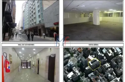 Ref 7143 - conjunto comercial locado com 562 m2  - metrô  republica.