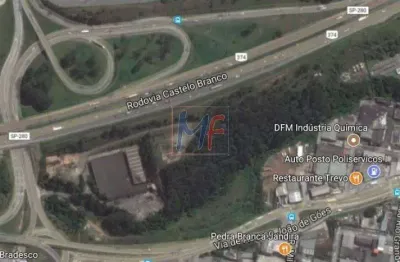 Ótimo terreno para venda  bairro  jd. itaquiti barueri -81.000 m2 , potencial construção 2,5 vezes 750 mts frente castelo branco ref  9415
