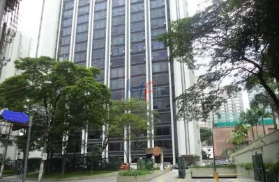 Excelente conjunto comercial no 10 andar , cidade monções, com 375 m², 8 vagas, 6 salas, ótima localização, próximo à metrô. (ref. 9.483)