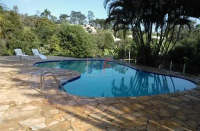 Linda chácara terreno 4.800 m², 700 m² a.c. , casa principal com 3  dorms,( 1 suíte com closet), 3 vagas e lazer . muito bem localizada  chácara nova essen. ref: 10.303