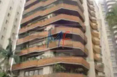 Ref: 10.704 - lindo apto no pacaembu com 370 m², sendo 4 suítes, varanda, salas, bar, lavabo, escritório, cozinha, área de serviço, 4 vagas.