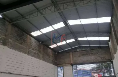 Ref: 11.092 ótimo galpão com 250 m², 200 m² de a.c., 4  vagas de garagem, no bairro vila do castelo, ao lado shopping interlagos.