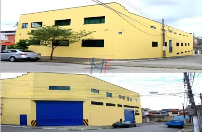 Ref: 11.308 ótimo galpão com  2.426 m² a.c . regularizado com aprovação avcb do corpo de bombeiros  vila ré a 900 m² do metrô patriarca.