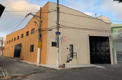 Galpão v. formosa, 665 m² terreno, 985 m2 a.c., mezanino, vestiários, escritório, pé direito de 7 metros .  analisa permutas. bom para investidor. ref 12.035