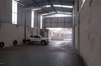 Excelente galpão  vila moinho velho, com 400m² em vão livre, pé direito de 7m², testada de 8 m ,  zoneamento zm.  1 banheiro. ideal para estacionamento. - ref 12.297