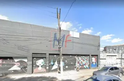 Excelente galpão localizado bairro bom retiro, 1238 m² a,c, 1580 m² area total , frente: 45, 70  m. zoneamento: zem, 5 vagas. ref 13.121-