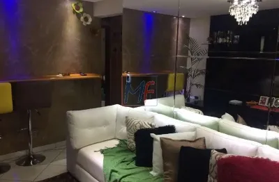 Ref- 13.374 excelente apartamento localizado na vila guarani, 51 m² de área útil, 2 dormitórios, 1 vaga de garagem e lazer .