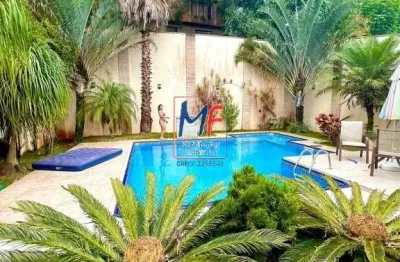 Excelente casa no parque bariloche, 400 m² a.c e 400 m² de a.t, com 5 dorms, sendo 1 suíte máster, 3 vagas garagem e piscina. ref 13.666.