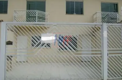 Excelente sobrado jardim santa maria, 70m² a.u., com 2 dormitórios, 2 vagas . atualmente alugado. agente sua visita e aproveite. ref. 13.838.