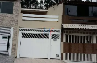 Ref: 14.011 - lindo sobrado no bairro chácara figueira grande, com  2 suítes, sala, cozinha, lavanderia, 1 vaga de garagem, 132 m² .