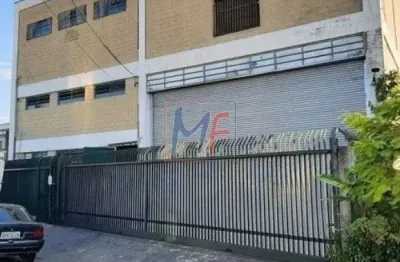 Ref: 14.568 - galpão edificado em terreno de 588 m², 1.004 m² de área construída, térreo de 451 m², com galpão (pé direito de 6,15 metros).