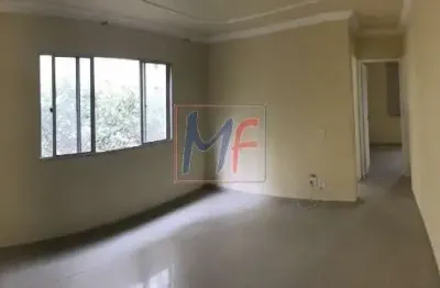 Ref: 14.831 belo apartamento na  vila carmosina, com 55 m² 2 quartos, sala, cozinha, banheiro, área de serviço, piso é em porcelanat, 1 vaga.