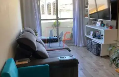 Ref: 15.174 - lindo apto na chácara belenzinho,  57 m² a.u., 2 quartos, sala, ampla cozinha com área de serviço, banheiro,  1 vaga e  lazer.