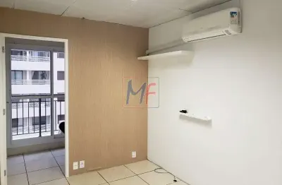 Ref: 14.795 sala comercial em santana, 34 m² com piso elevado, banheiro, varanda, persianas, sala com divisória, ar condicionado e 1 vaga.