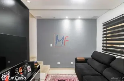 Ref: 14.789 - lindo sobrado na vila ré , com 144 m² a.u., 2 quartos (1 suíte) , móveis planejados, área de serviço, varanda gourmet, 1 vaga.