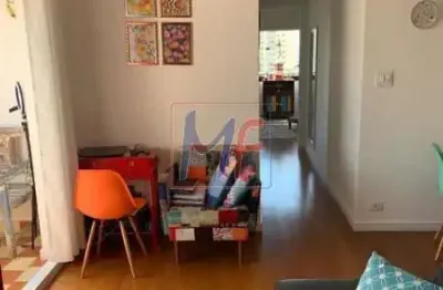 Ref: 15.097 - lindo apto com 75 m² a.c., v. azevedo,  3 quartos (1 suíte), sala ampliada (revertível), cozinha, lavabo, lavanderia,  2 vagas e lazer.