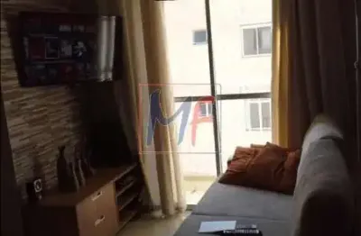 Ref: 15.112 apto na cidade líder, com 48 m², 2 quartos, sala, sacada, cozinha, banheiro, área de serviço, móveis planejados e 1 vaga. lazer.