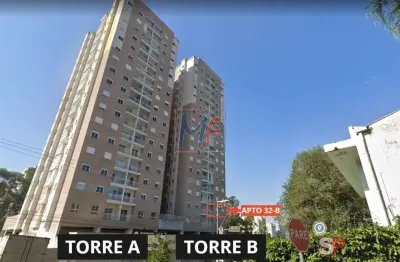 Lindo apartamento com 51 m², 2 dormitórios, sala, cozinha, área de serviço, banheiro e 1 vaga coberta e demarcada. lazer. ref: 15.250