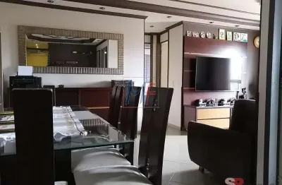Ref: 15.263 - lindo apto na vila santa teresa,  com 63 m² mobiliado, móveis planejados, sala, sacada, cozinha, área de serviço, 2 vagas. lazer.