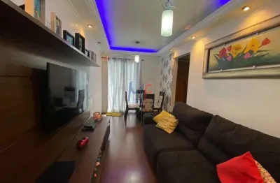 Lindo apartamento na vila carmosina, com 55 m²a.u.,  mobiliado , com 2 quartos, sala, cozinha, banheiro, 1 vaga livre e lazer. (ref: 15.404)