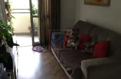 Ref: 15.673 - lindo apartamento no bairro santa cecilia, com 65 m² de área útil, 2 quartos, sala, cozinha, área de serviço, 1 vaga e lazer.