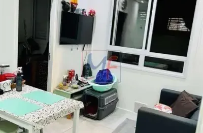 Ref 15.988 - lindo apto em santana com área útil , 34 m²a.u.,  2 quartos, sala, cozinha e banheiro, piso de porcelanato, sem vaga. lazer.