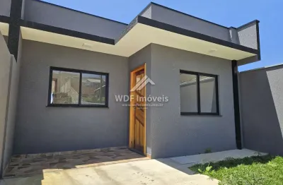 Casa com 3 quartos à venda na rua francisco cibulski filho, 22, rio verde, colombo, 60 m2 por r$ 398.000