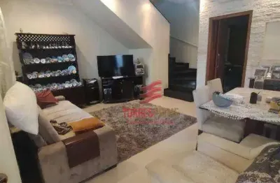 Sobrado com 3 dormitórios à venda, 100 m² por r$ 1.690.000,00 - aparecida - santos/sp