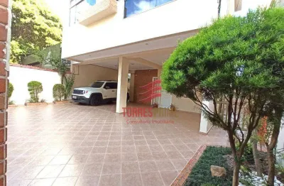 Sobrado com 4 dormitórios para alugar, 250 m² por r$ 12.001,00/mês - embaré - santos/sp