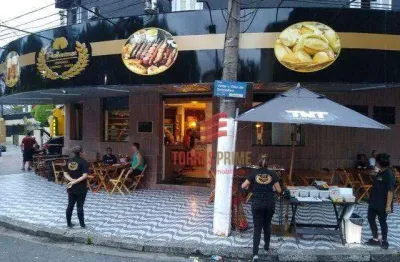 Ponto comercial à venda na Praça Palmares, Macuco, Santos