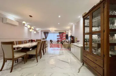 Apartamento com 3 dormitórios à venda, 216 m² por r$ 1.680.000,00 - gonzaga - santos/sp