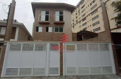 Village à venda, 103 m² por r$ 710.000,00 - campo grande - santos/sp