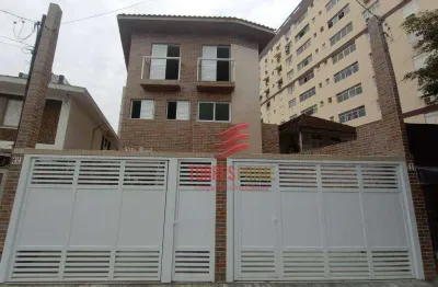 Village com 2 dormitórios à venda, 103 m² por r$ 670.000,00 - campo grande - santos/sp