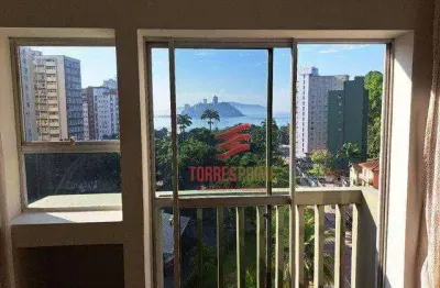 Apartamento com 2 dormitórios à venda, 85 m² por r$ 374.999,00 - centro - são vicente/sp