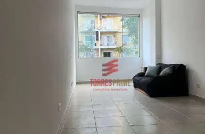 Apartamento com 2 dormitórios à venda, 77 m² por r$ 290.000,00 - vila júlia - guarujá/sp