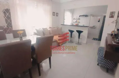 Apartamento com 2 dormitórios à venda, 80 m² por r$ 250.000,00 - jardim três marias - guarujá/sp