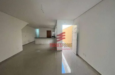 Casa com 3 dormitórios à venda, 120 m² por r$ 1.280.000,00 - campo grande - santos/sp