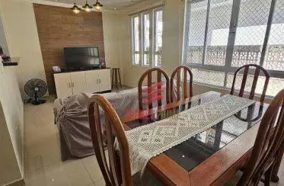 Village com 3 dormitórios à venda, 137 m² por r$ 800.000,00 - marapé - santos/sp