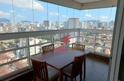 Apartamento com 3 dormitórios à venda, 96 m² por r$ 975.000,00 - vila belmiro - santos/sp
