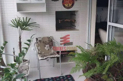 Apartamento com 2 dormitórios à venda, 77 m² por r$ 810.000,00 - josé menino - santos/sp